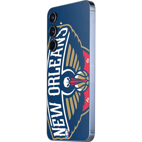 NBA New Orleans Pelicans Large Logo Galaxy A55 5G Skin